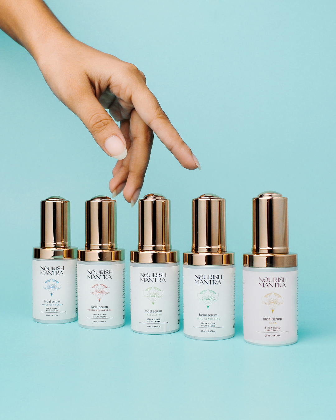 Nourish mantra facial serum