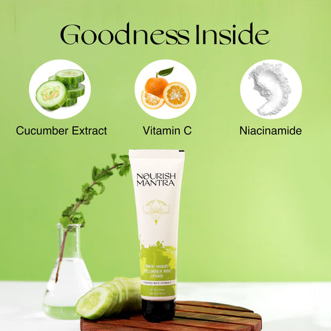 cucumber face wash ingredients