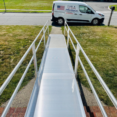 EZ Access Aluminum Handicap Ramp