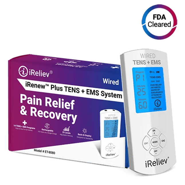 Premium TENS + EMS Pain Relief & Recovery – USA Medical Supply