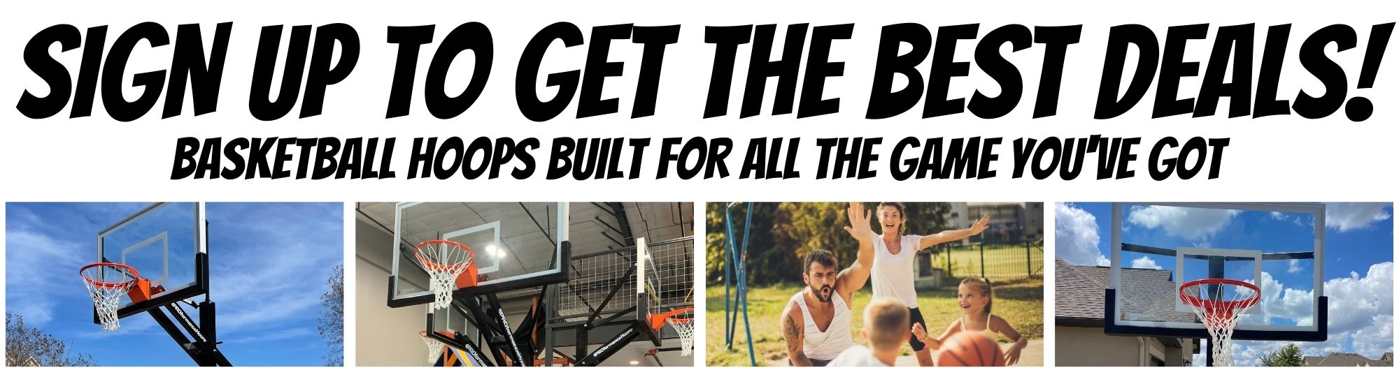 Get the best sale prices on basketball hoops. Sale pricing on basketball hoops plus financing is available.