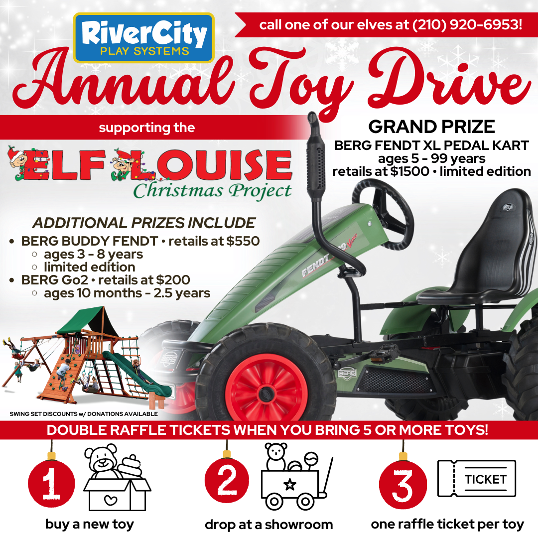Annual Toy Drive Supporting Elf Louise