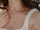 MARWA necklace / gold or rose gold