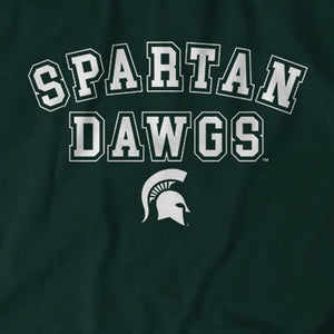 Michigan State Spartan Dawgs Shirt Hoodie Msu Licensed Breakingt