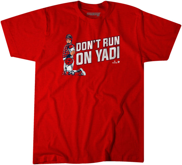 Kids 500 Level Yadier Molina St. Louis Red Kids Shirt