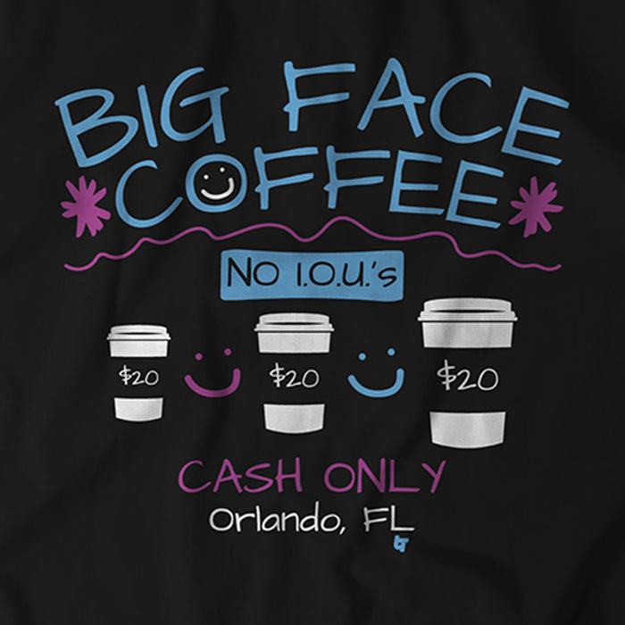 Big Face Coffee Shirt Hoodie Miami Basketball Breakingt