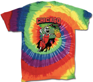 Chicago Tie-Dye Basketball Shirt 