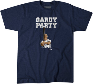 Brett Gardner Shirt - Gardy Party, New 