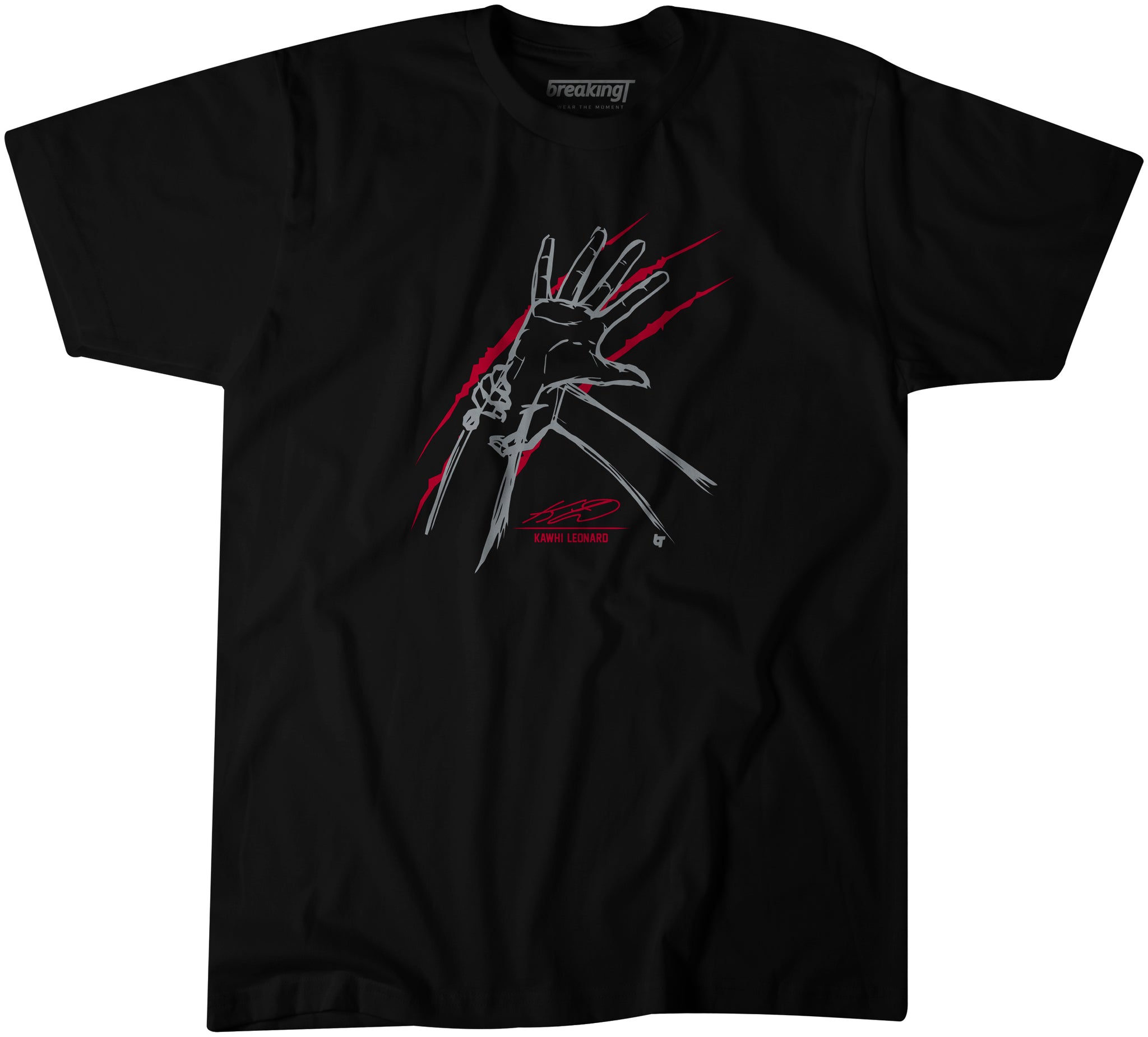 kawhi hand shirt