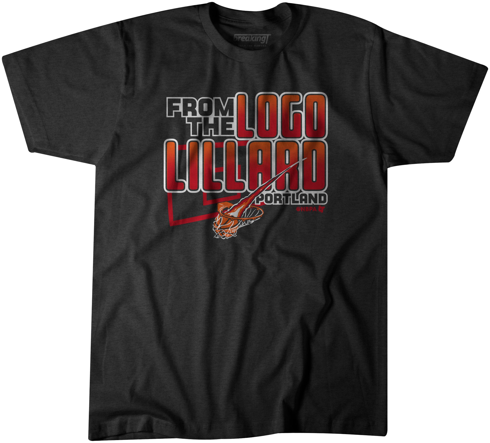 damian lillard logo shirt