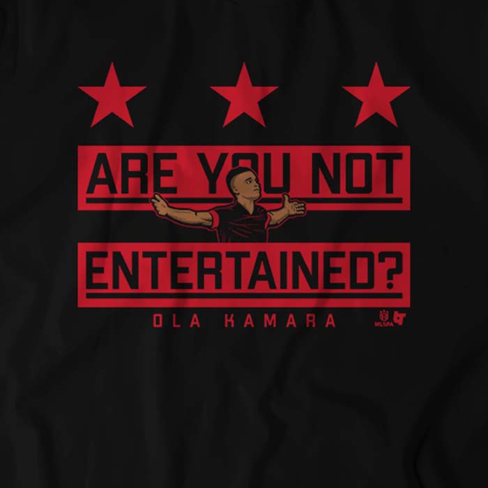 Ola Kamara: Are You Not Entertained?