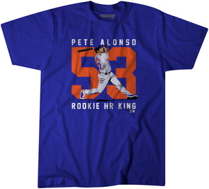 pete alonso rookie of the year shirt