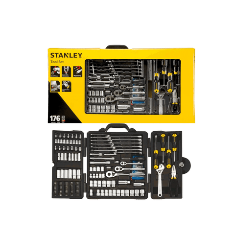 Juego de Herramientas Mecánicas Stanley 27 Pzas – FERREKUPER