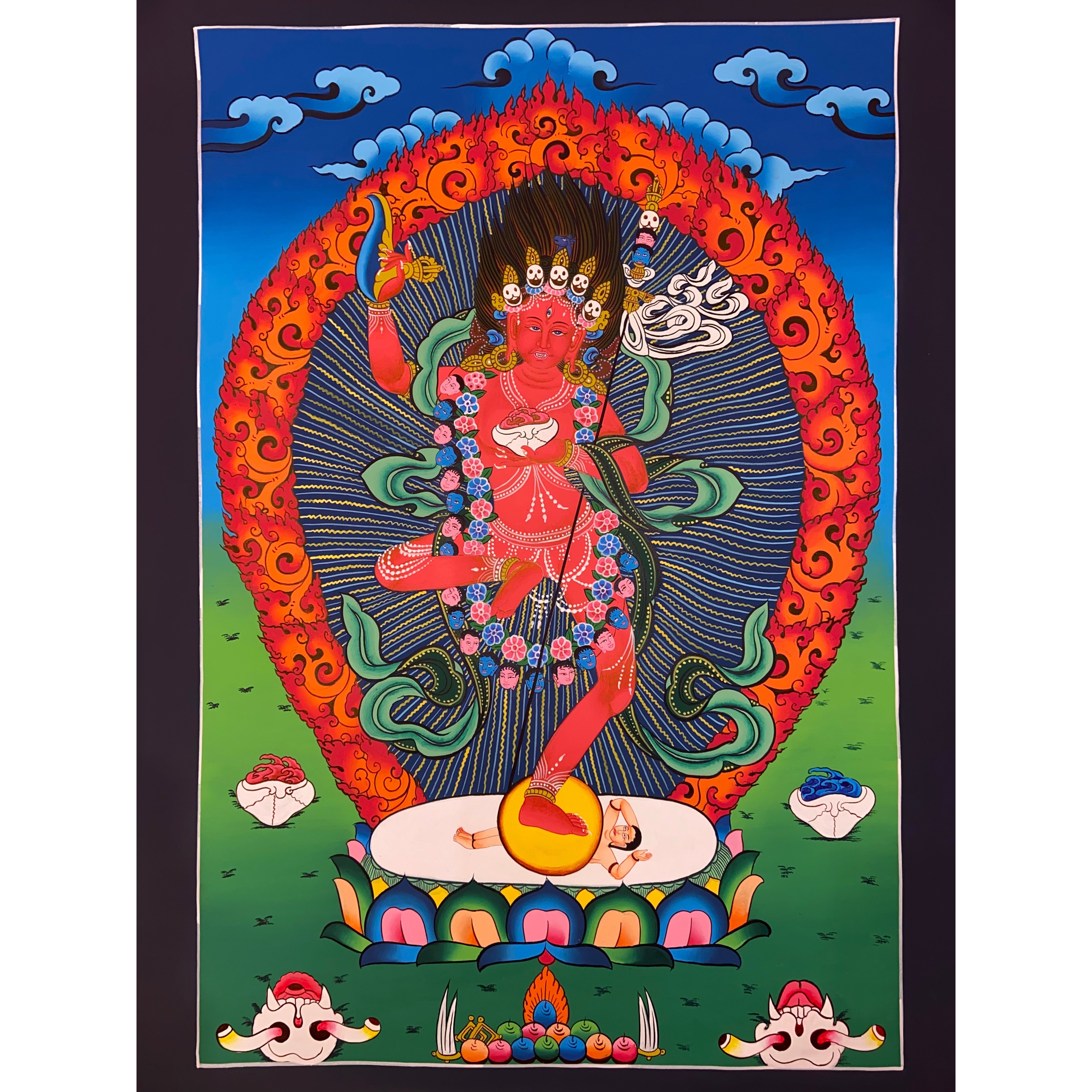 Dorje Phagmo Thangka Painting | Art Of Tibet | Reviews on Judge.me