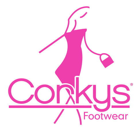 Corkys Footwear Pink Logo