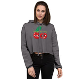 You are my cherry Crop Hoodie