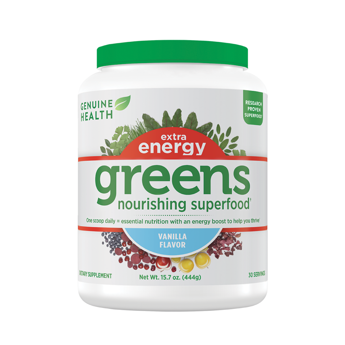 greens extra energy | vanilla