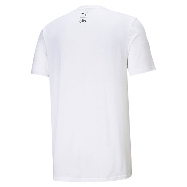 Puma x Cloud9 Disconnect T-Shirt. White.