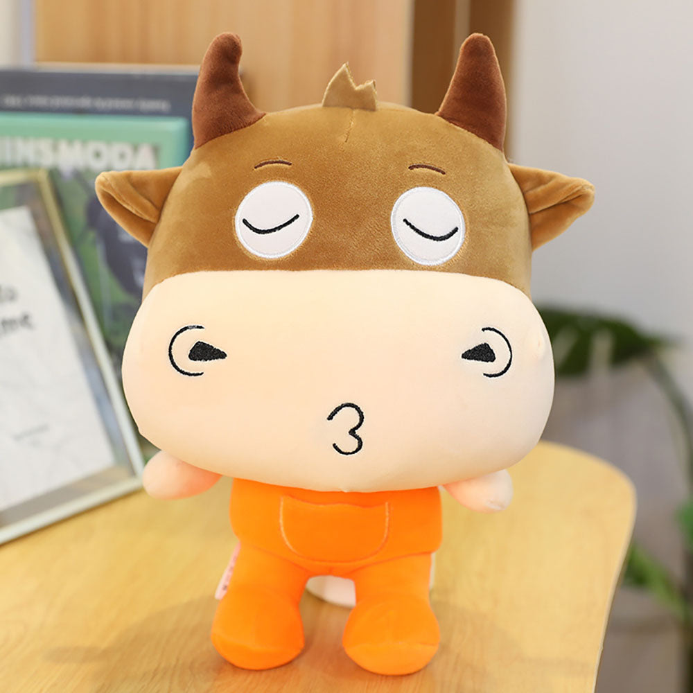 BnBies Adorable Ox Emojis Plush Toy