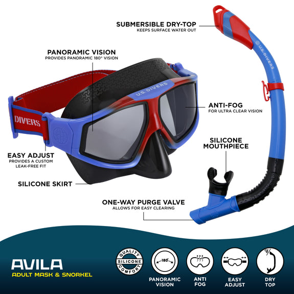 Avila Combo | Snorkeling + Snorkel - U.S. Divers