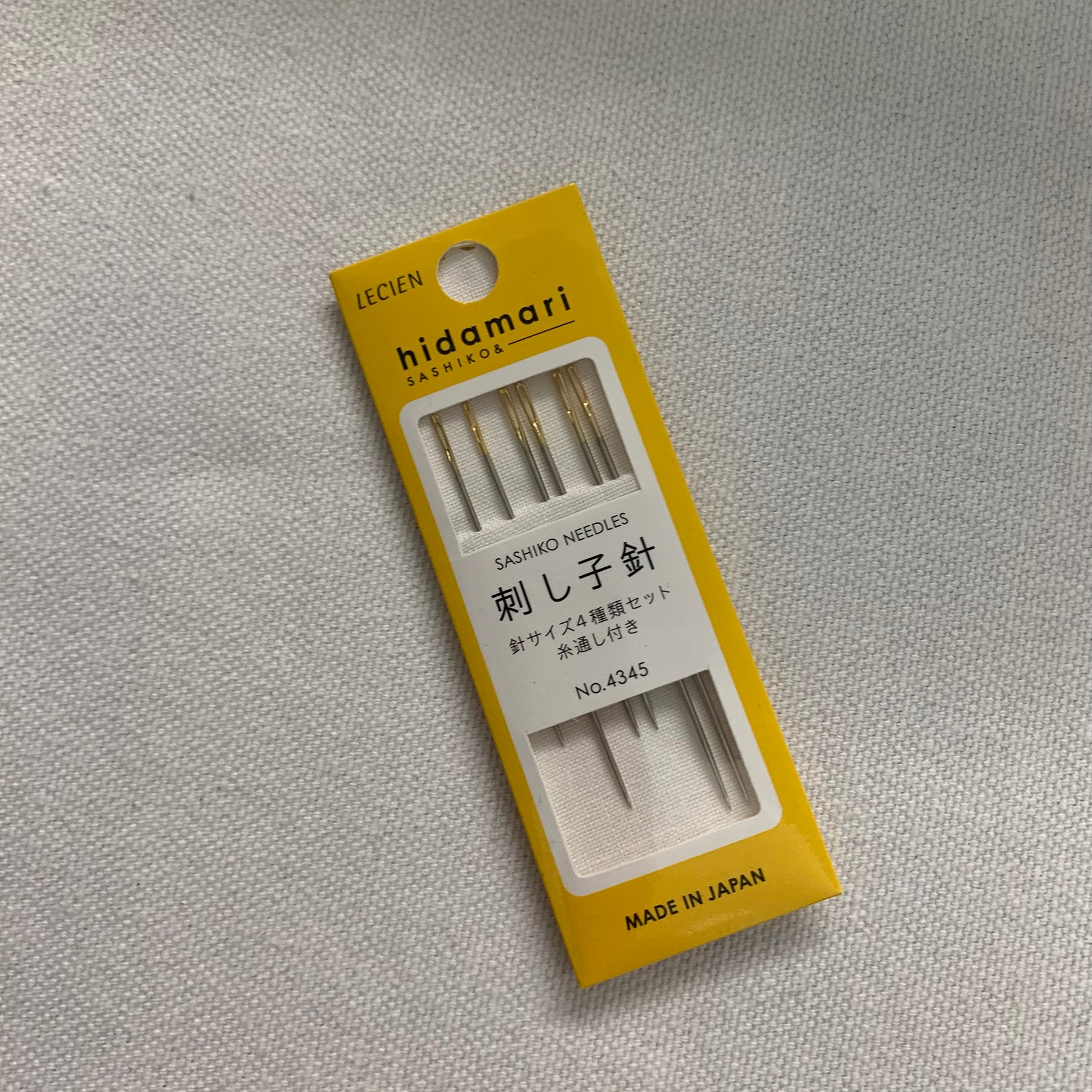 Hidamari Sashiko Needles assorted pack