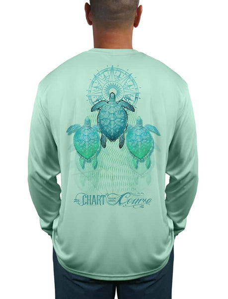 Chart Your Own Course Crab Mens UV Long Sleeve Shirt Dye Sublimation –  Rattlin Jack Sun Protection