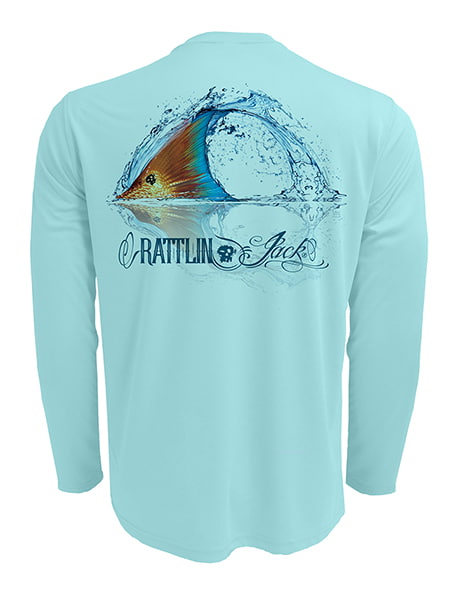Rattlin Jack Tailing Redfish UV Fishing Shirt Men's Sleeve UPF – Rattlin Jack Sun