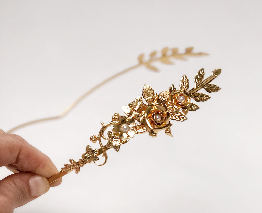 Preorder * Dried Flowers Full Circlet – Avigail Adam