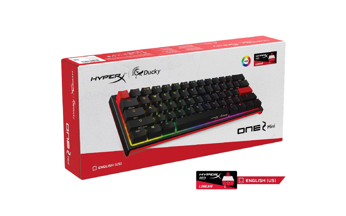 Hyperx X Ducky One 2 Mini Mechanical Gaming Keyboard Hyperx Collabs