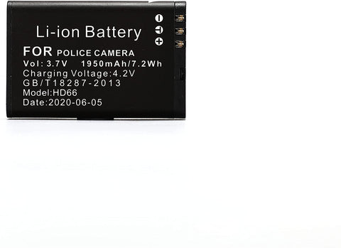 BOBLOV One Pcs HD66-02/D7 Body Camera Battery1