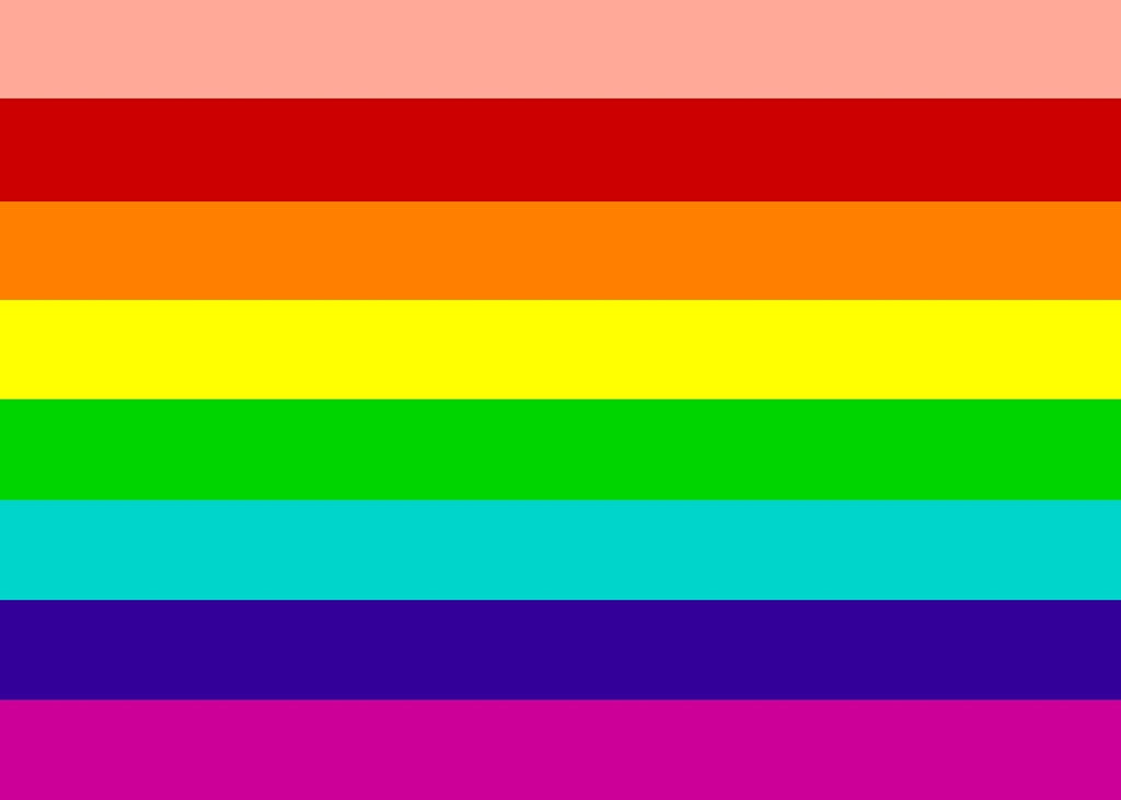 pride flag colors