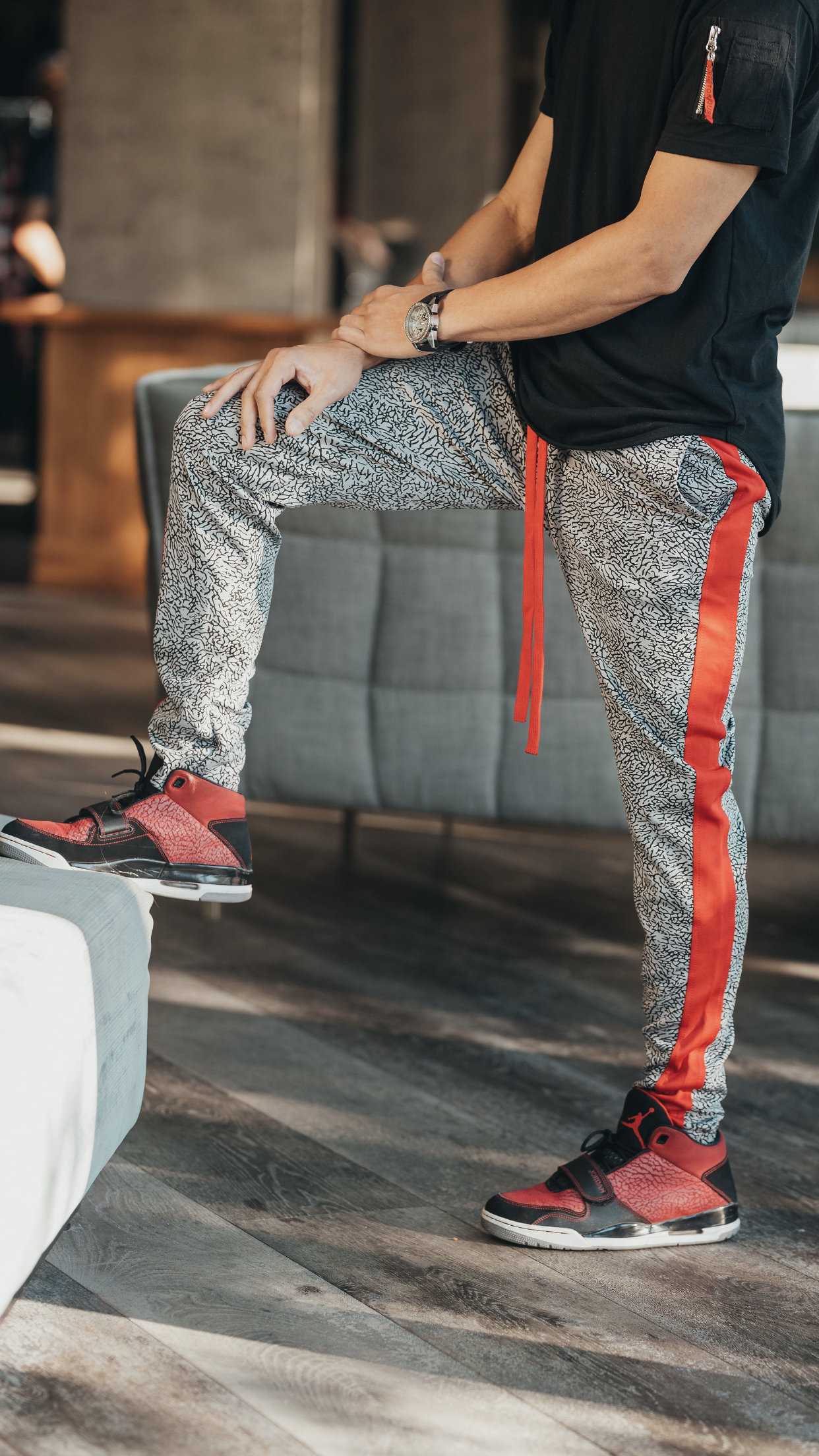 identity track pants