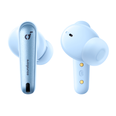 Liberty 4 NC Left and Right Replacement Earbuds - Clear White - soundcore US