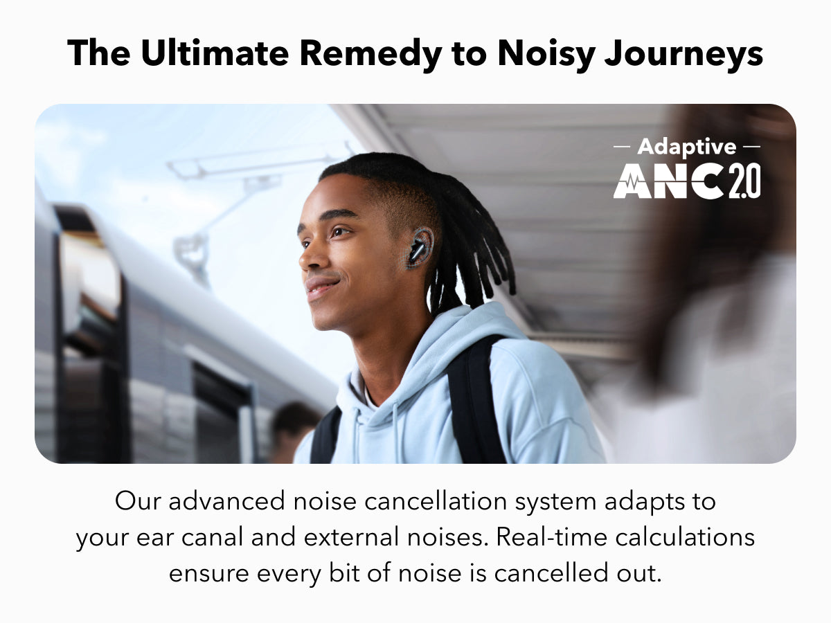 Shrink the Noise, Enjoy the Ride  Liberty 4 NC with 98.5% Noise Cancelling  