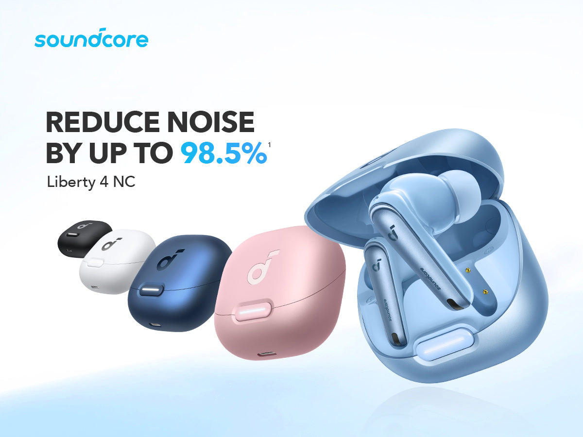 Liberty 4 NC - All-New True-Wireless Noise Canceling Earbuds - soundcore AU