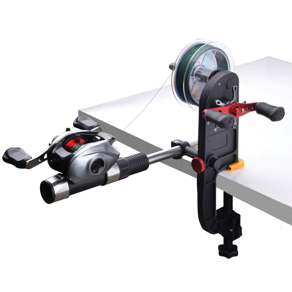 Seahawk Fishing Line Spooler - Reel Winder Spooling System, Portable Bench  Mount, Reel Outfitters Co