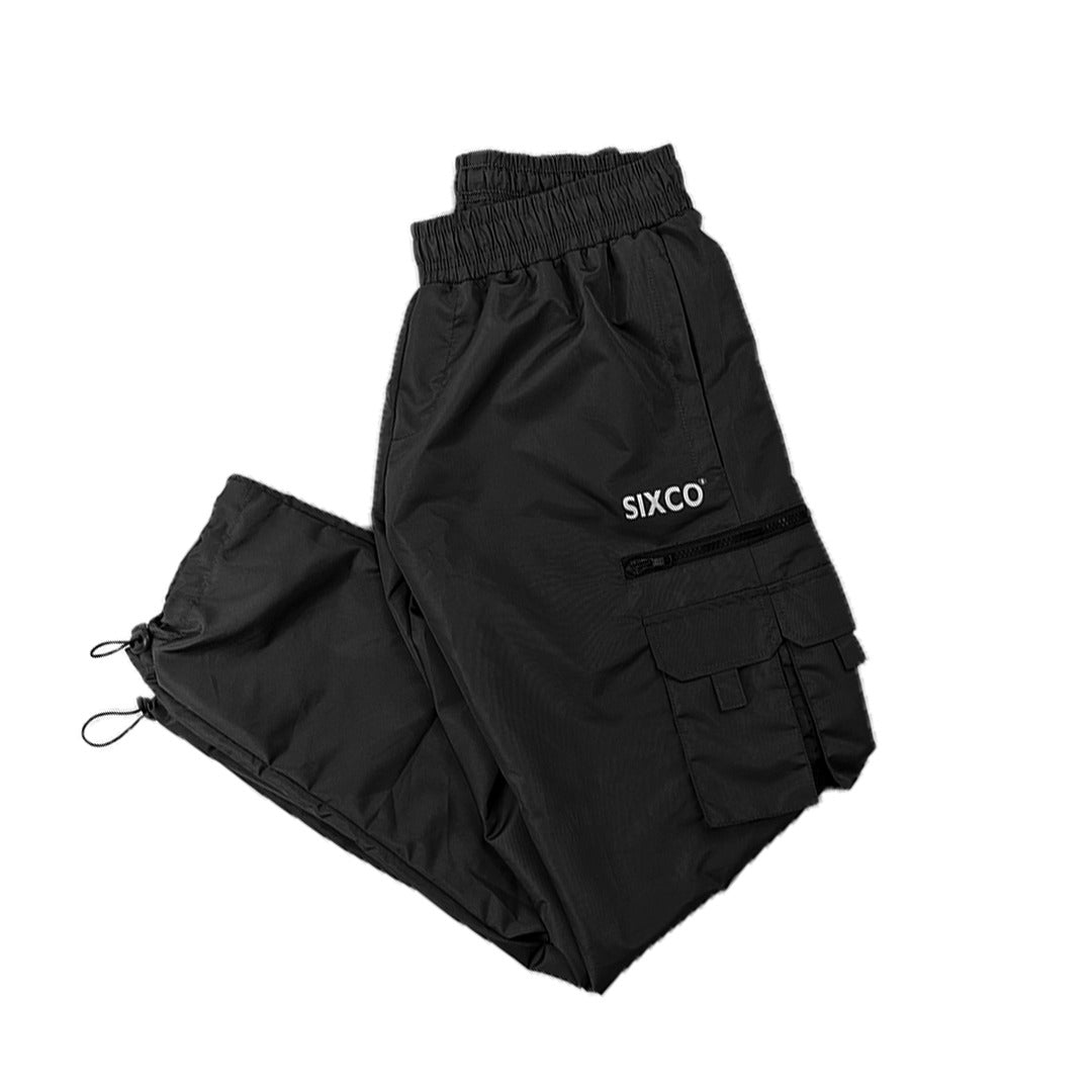 Lightweight Cargo Pants [Black] | SIXCO | Reviews on Judge.me