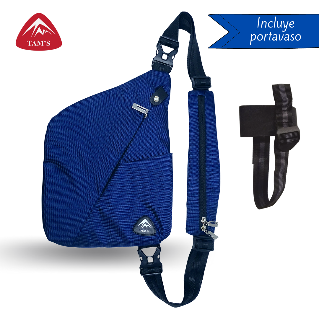 Mochila Antirrobo 2 En 1, Mochila Cruzada El Pecho - Azul – Juguetería Toys