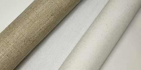 Tela in cotone o tela in lino: qual è la superficie migliore sulla qua –  Cerussa Canvas