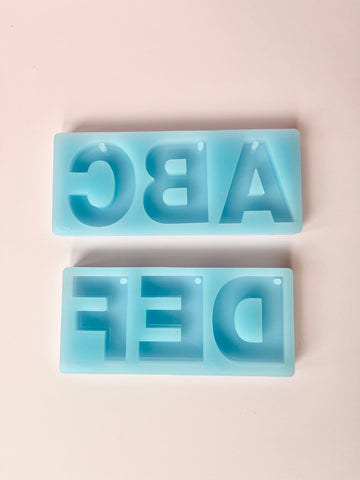 Jumbo Letter Molds – AaJMolds