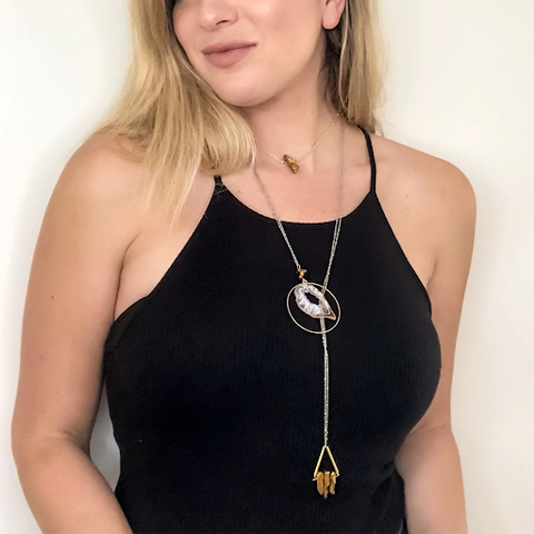 The Influencer Necklace from LaCkore Couture. 