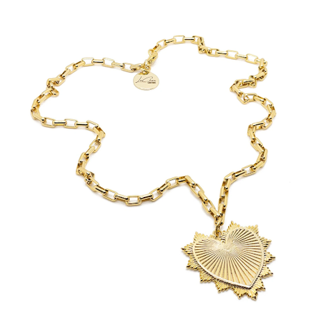 The Heart Throb Necklace from LaCkore Couture.