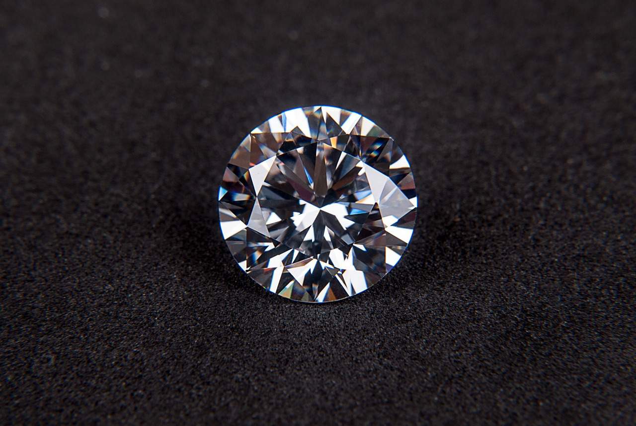 a large cubic zirconia stone