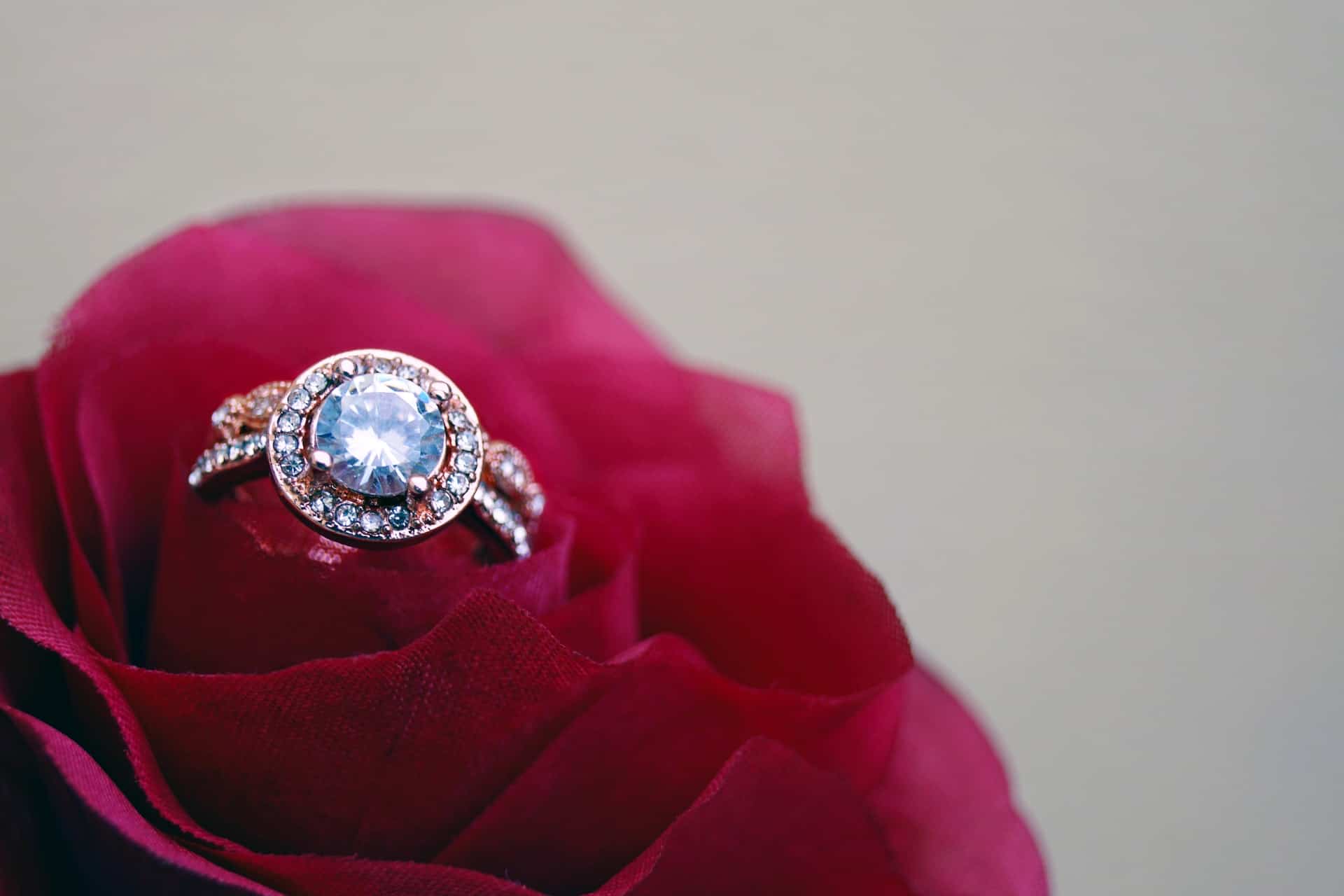 ring on a rose