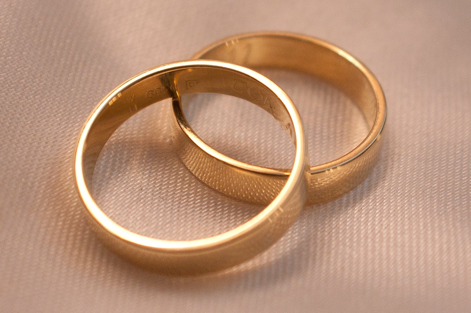 Two band style rings.