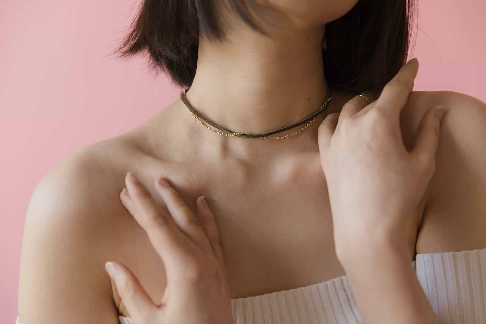 tangled choker necklaces