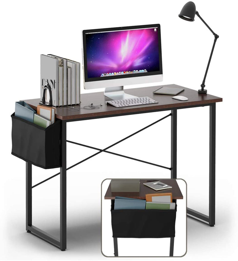 computer bureau, 102cm computertafel, tafel, bureautafel, – Luxgoods