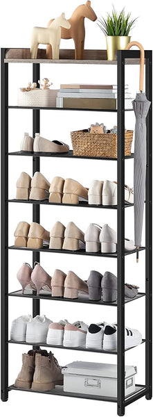 8-laags schoenenrek, Schoenenkast, hoge voor 14-16 paar – Luxgoods