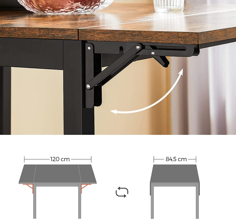 mild Generaliseren terugbetaling Eettafel, inklapbare keukentafel voor 2-4 personen, voor kleine ruimte –  Luxgoods
