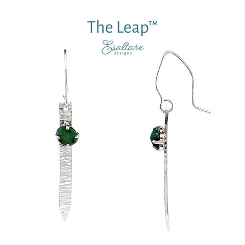 The Leap earrings office jewelry